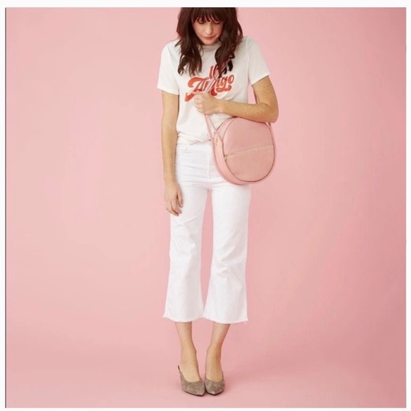 ban.do Handbags - Ban.do Amigo rose/pink colored circle shoulder purse
